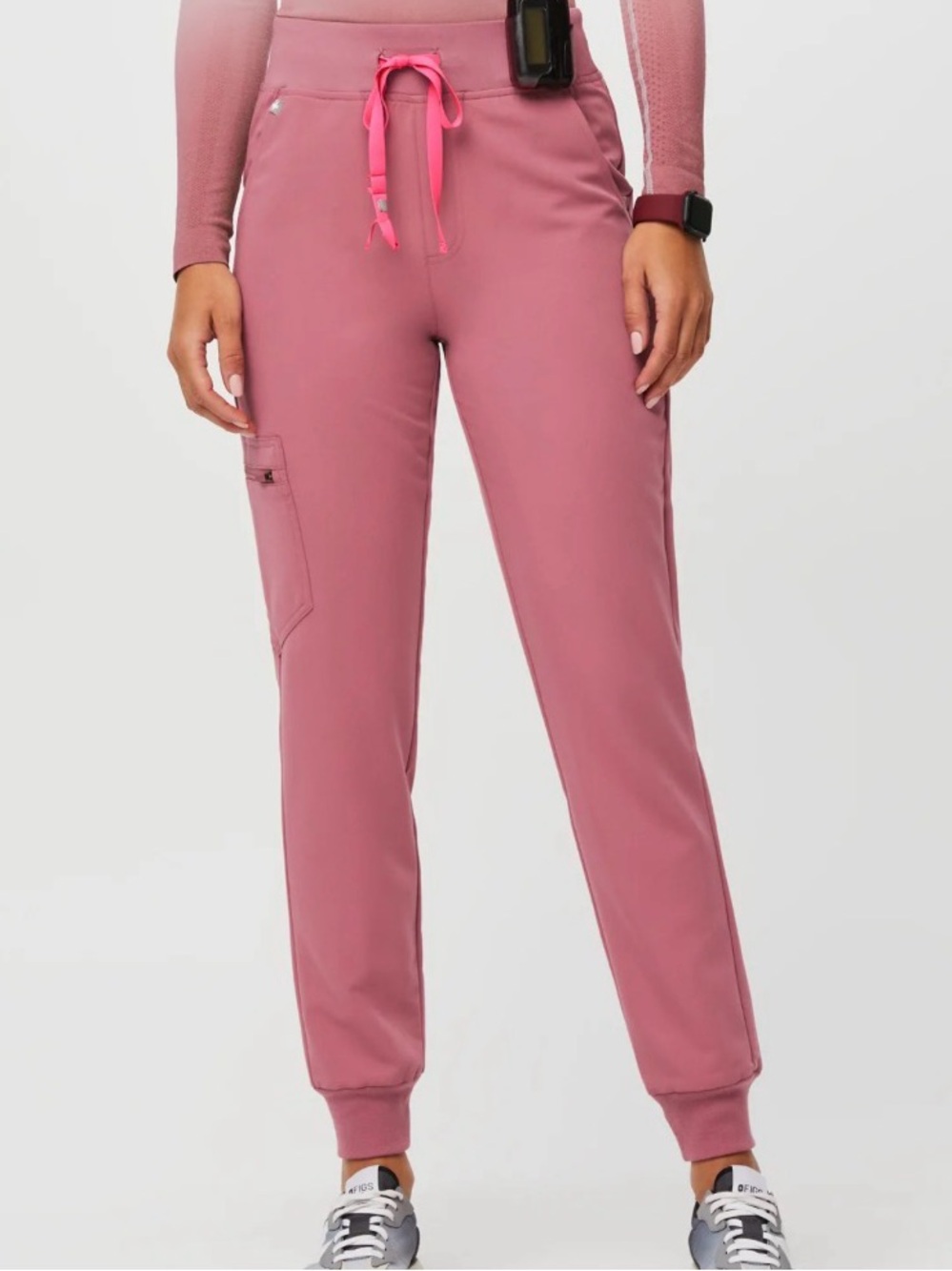 🎀 FIGS Rafaela Top + Zamora Jogger Set – Quartz 🎀 - Picture 2 of 4